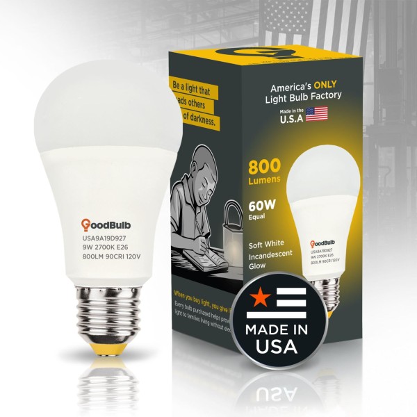 GoodBulb Brings Lighting Manufacturing Back to the U.S. With the Opening of America’s Only A19 LED Light Bulb Factory