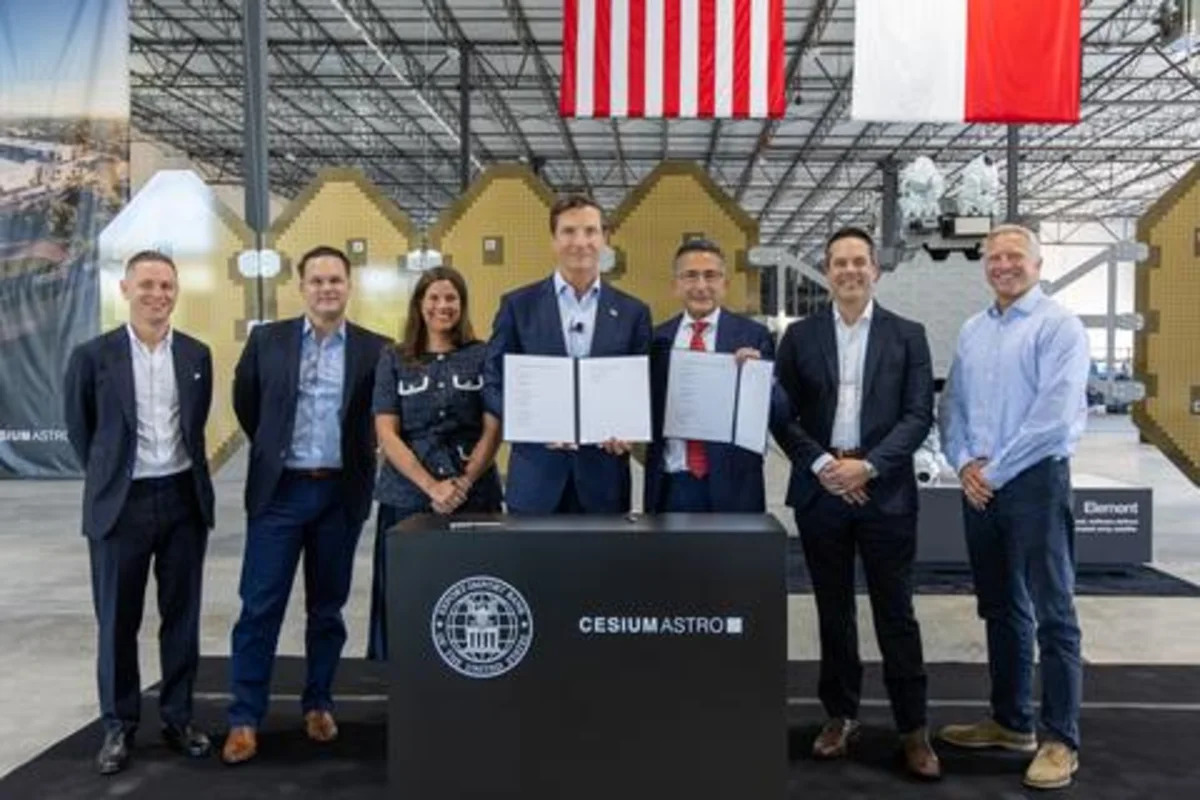 CesiumAstro Puts Future of U.S. Space and Defense Manufacturing on Display for EXIM Bank Chairman