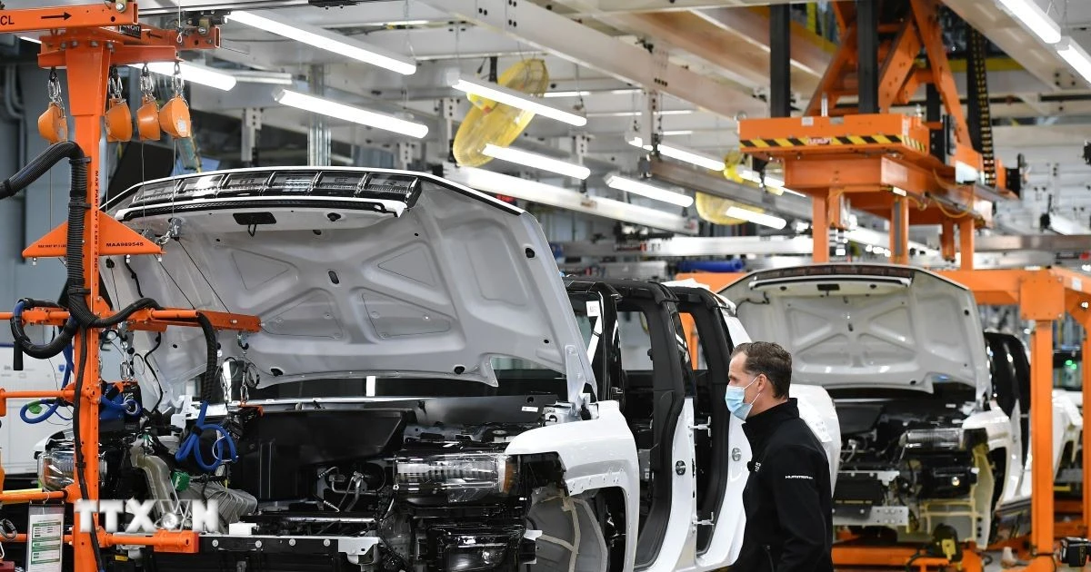 The White House releases report on U.S. manufacturing.