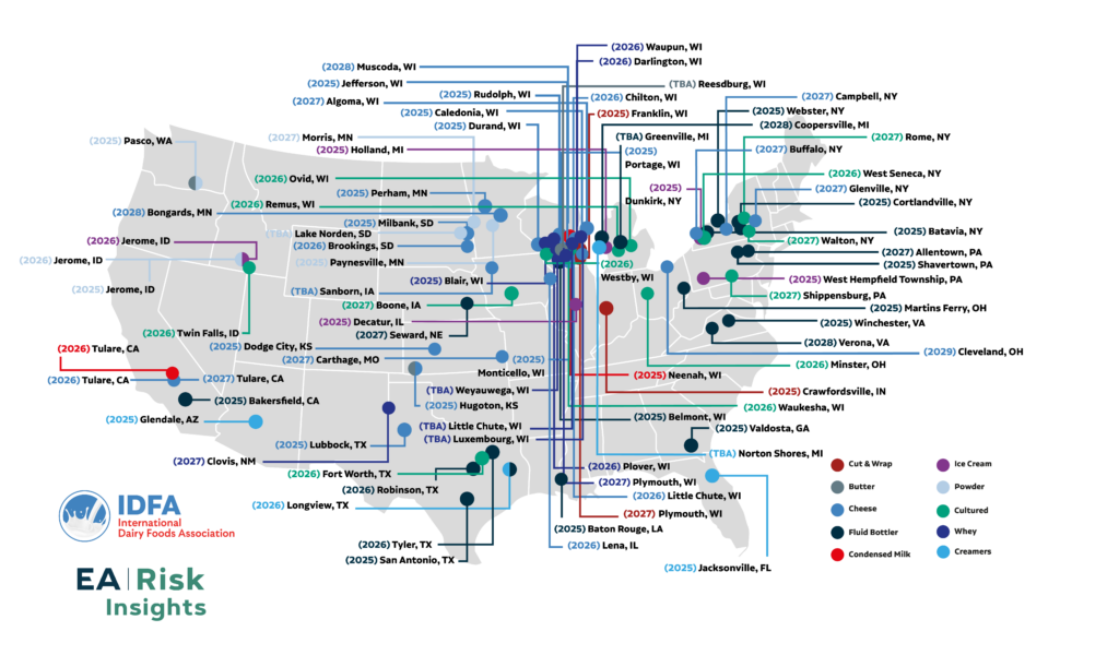 U.S. Dairy Processing Invests $15 Billion In Manufacturing Across 23 States