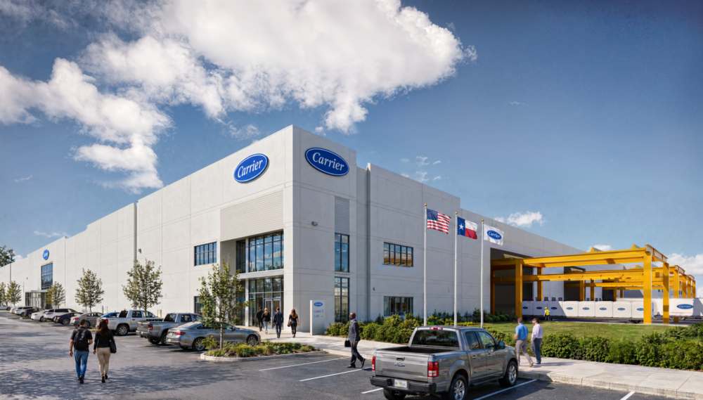 HVAC giant Carrier to invest $600 million for manufacturing plant in Denton County – Cross Timbers Gazette | Southern Denton County | Flower Mound